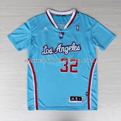 Maillot Manche Courte Los Angeles Clippers Griffin Bleu
